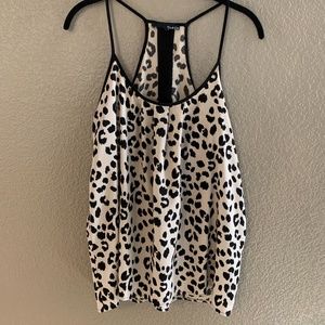 Ro & De Leopard Racer Back Tank